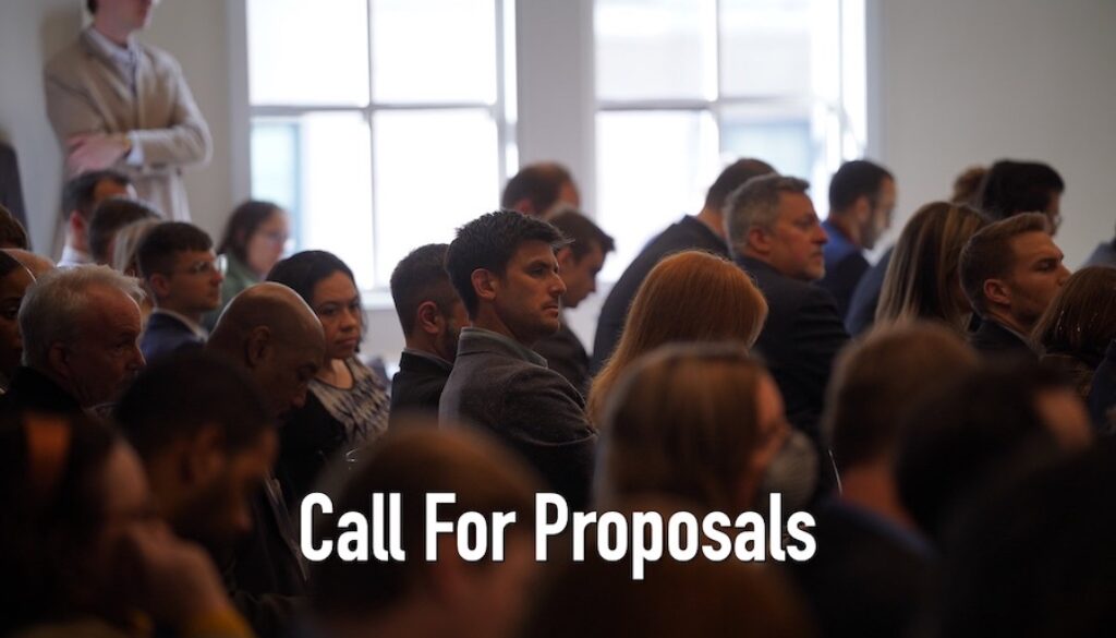 call for proposals